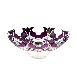 Glass Crystal Bowls Purple