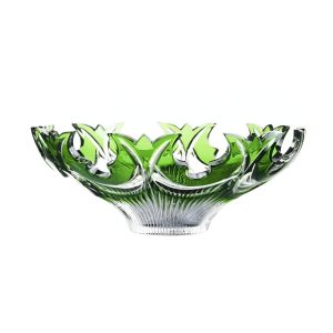 Glass Crystal Bowls Green