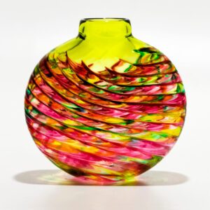 Coloured Glass Vases