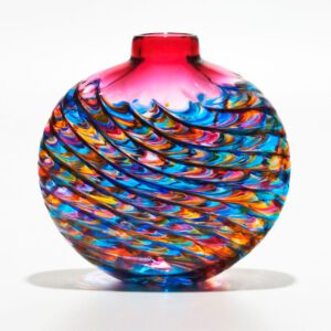 Coloured Glass Vases