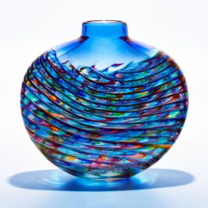 Coloured Glass Vases