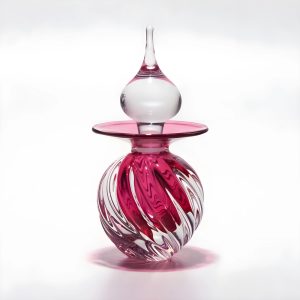 Vintage Perfume Bottles with Glass Stoppers by Michael Trimpol