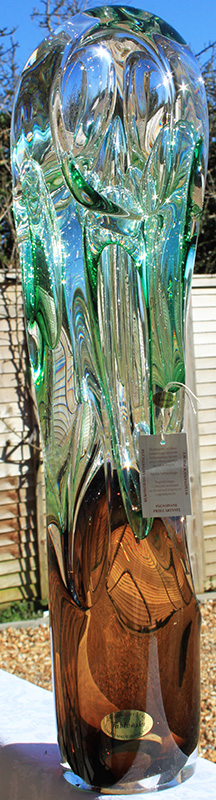 Glass Crystal Sculpture Kronos Crystal Sculpture By A Jablonski 1015