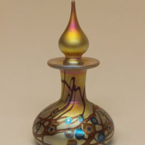 Gold Murrini Genie Glass perfume bottles