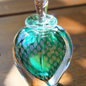 Green Perfume Bottle