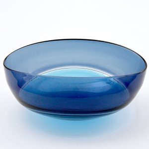 Blue Glass Bowls by Stewart Hearn