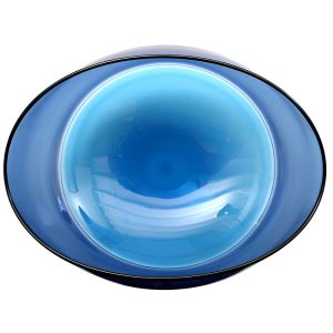 Blue Glass Bowls by Stewart Hearn