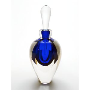 Blue Perfume Bottles by Kalki Mansel