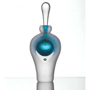 Glass Perfume Bottle With Stopper by Kalki Mansel