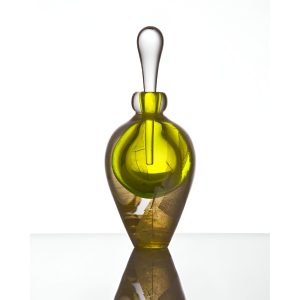 Green Perfume Bottles by Kalki Mansel