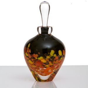 Black Perfume Bottle by Kalki Mansel