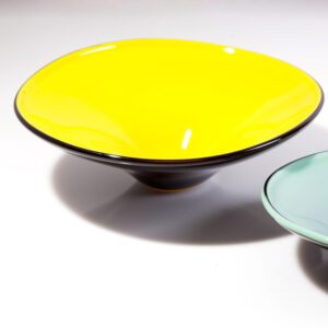 Coloured Glass Plate