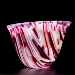 Fused Glass Bowl by Haley Haddow