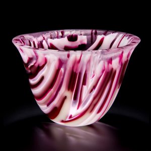 Fused Glass Bowl by Haley Haddow