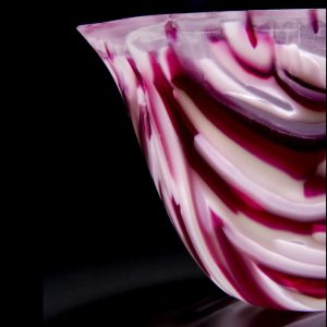 Fused Glass Bowl by Haley Haddow