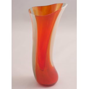 Orange Vase by Hazel MacLennan