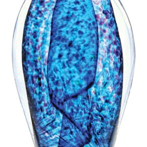 Decorative Glass Paperweights Light Blue