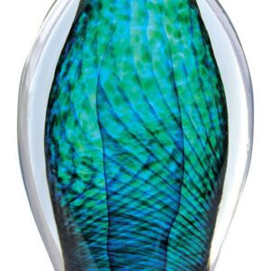 Decorative Glass Paperweights Aqua