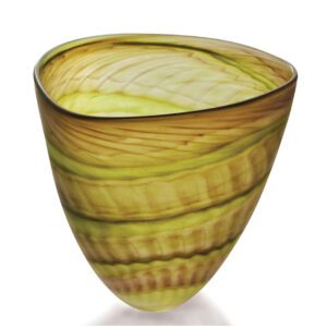 Triangular Bowls Green