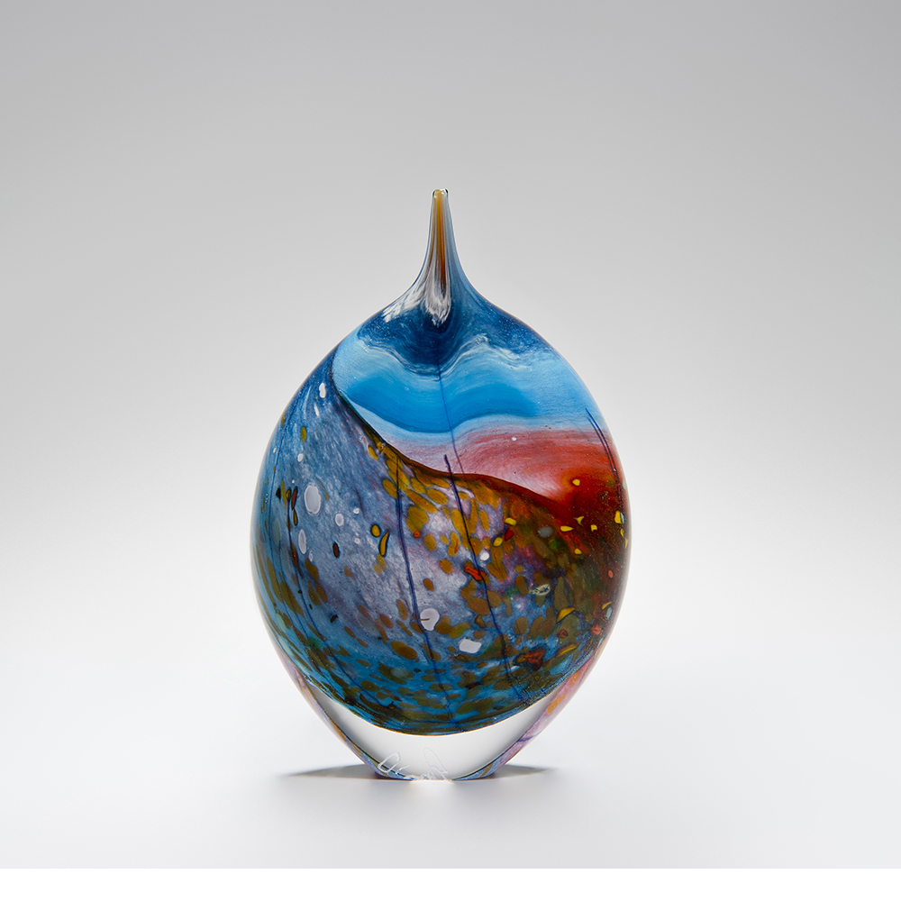 Colourful Ornaments | 'Beach' made by Peter Layton | Boha Glass