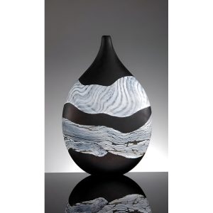 Tear Drop Vase by Thomas Petit Glass