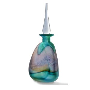 Triangular Bottle by Thomas Petit Glass