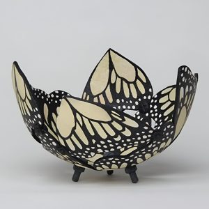 Ceramic Art Bowl by Fiona Mazza