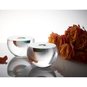 Clear Glass Vessel