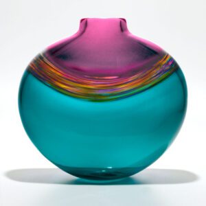 Coloured Glass Vase