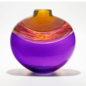 Coloured Glass Vase