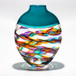 Decorative Glass Vases by Michael Trimpol