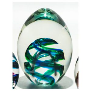 Clear Glass Paperweight