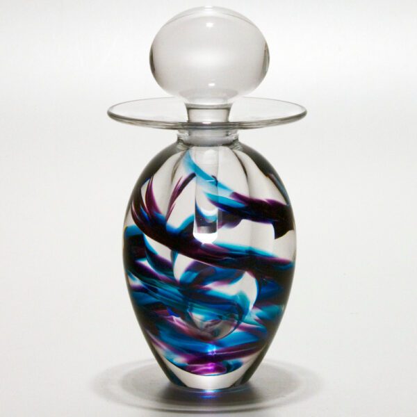 Tall Perfume Bottles | 'Helix' by Michael Trimpol | Boha Glass