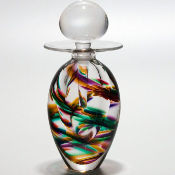 Tall Perfume Bottles | 'Helix' by Michael Trimpol | Boha Glass