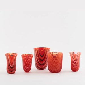 Ruby Vessel by Aline Johnson Glass