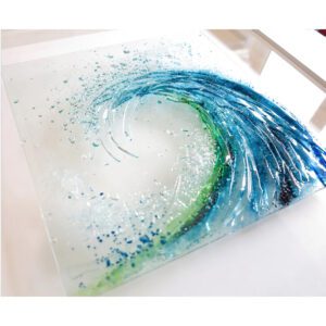 Contemporary Glass Wall Art