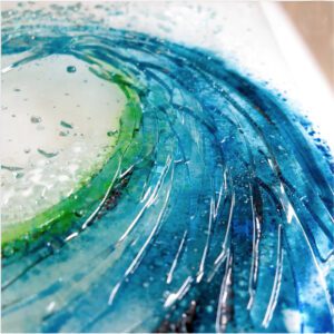 Contemporary Glass Wall Art