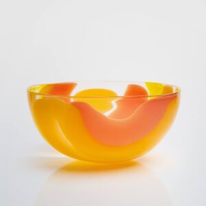 Glass Art Bowl Neil Wilkin Glass Artist