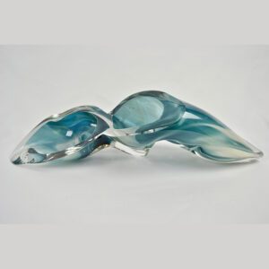 Blue Blown Glass