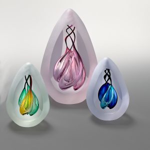 Beautiful Glass Paperweight by Remigijus Kriukas