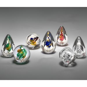 Decorative Glass Paperweight by Remigijus Kriukas