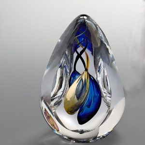 Unique Glass Paperweight