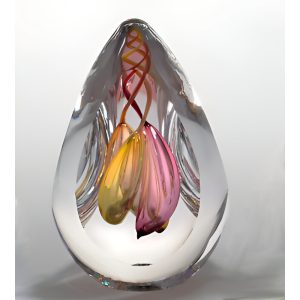 Unique Glass Paperweight