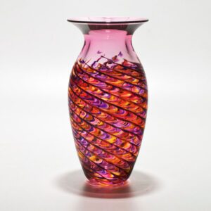 Colourful Glass Art Vases