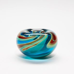 Ornamental Glass Bowl | ‘Cascade’ by Peter Layton | Boha Glass