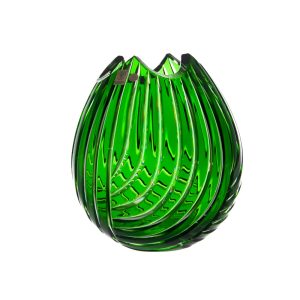 Crystal Vases Green