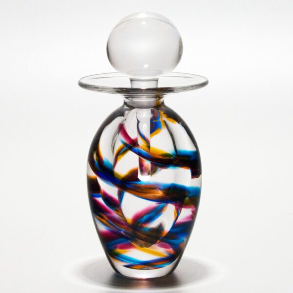 Tall Perfume Bottles | 'Helix' by Michael Trimpol | Boha Glass