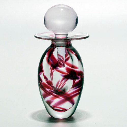 Tall Perfume Bottles | 'Helix' by Michael Trimpol | Boha Glass