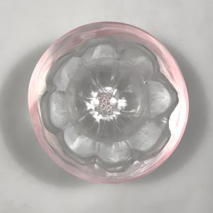 Glass Flower Bowls by Ingrid Hunter