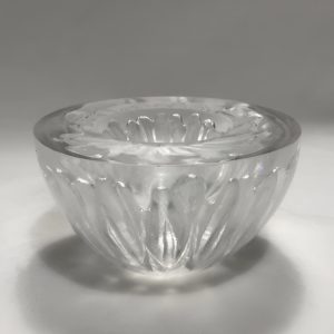 Glass Flower Bowls Blue by Ingrid Hunter